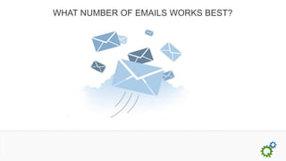 WHAT NUMBER OF EMAILS WORKS BEST?
 