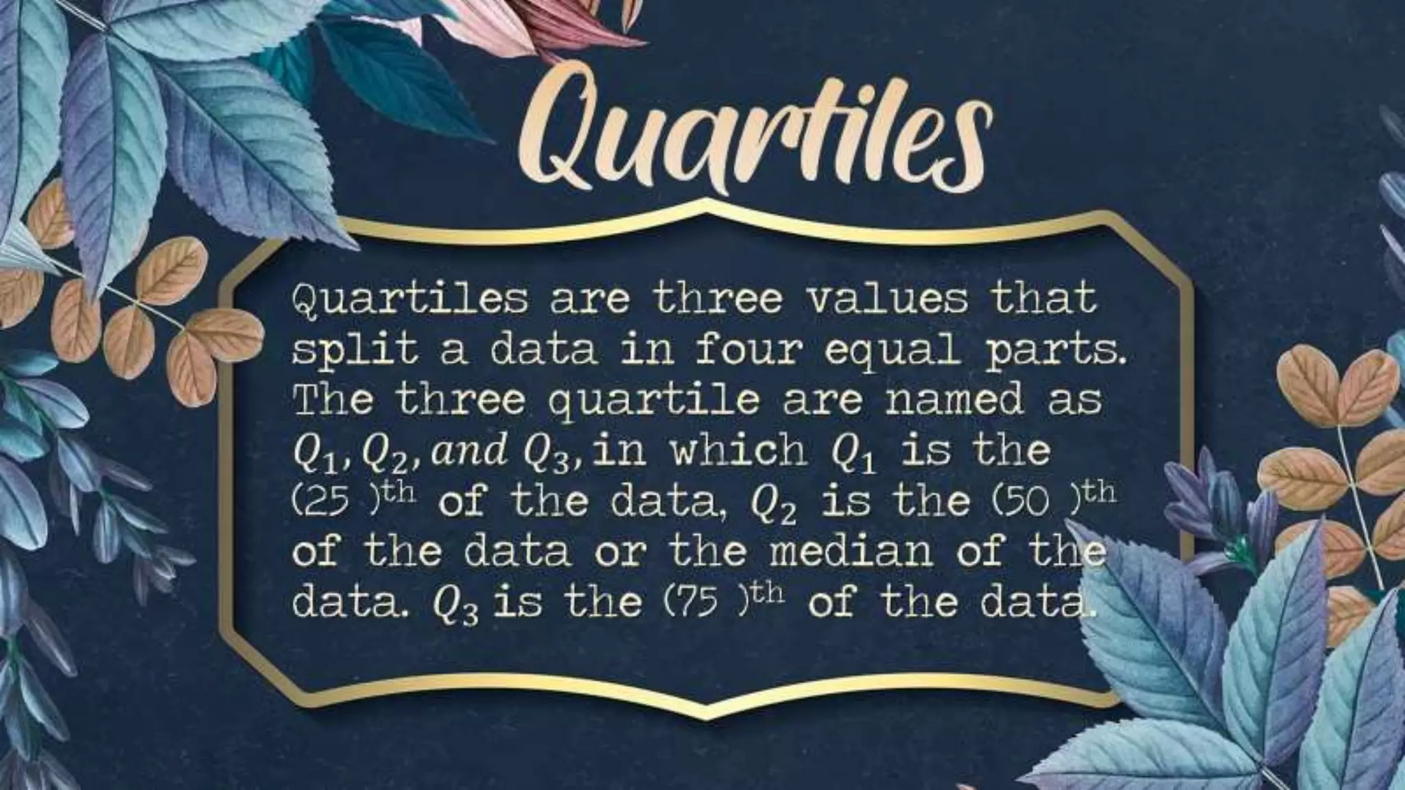 Quantiles