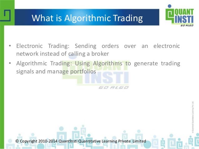 Algorithmic trading and quantitative strategies nyu