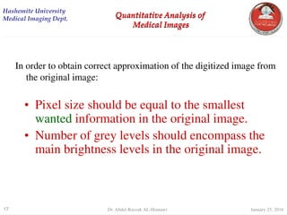 digital Image Processing Quantitative Analysis | PDF