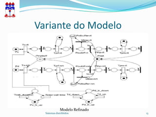 Variante do Modelo




               Modelo Refinado
  Sistemas distribíidos          13
 
