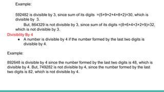 Non Devidable Numbers Quantitative Aptitude- Number System | PPTX