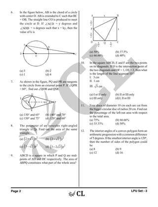 Quantitative aptitude question | PDF