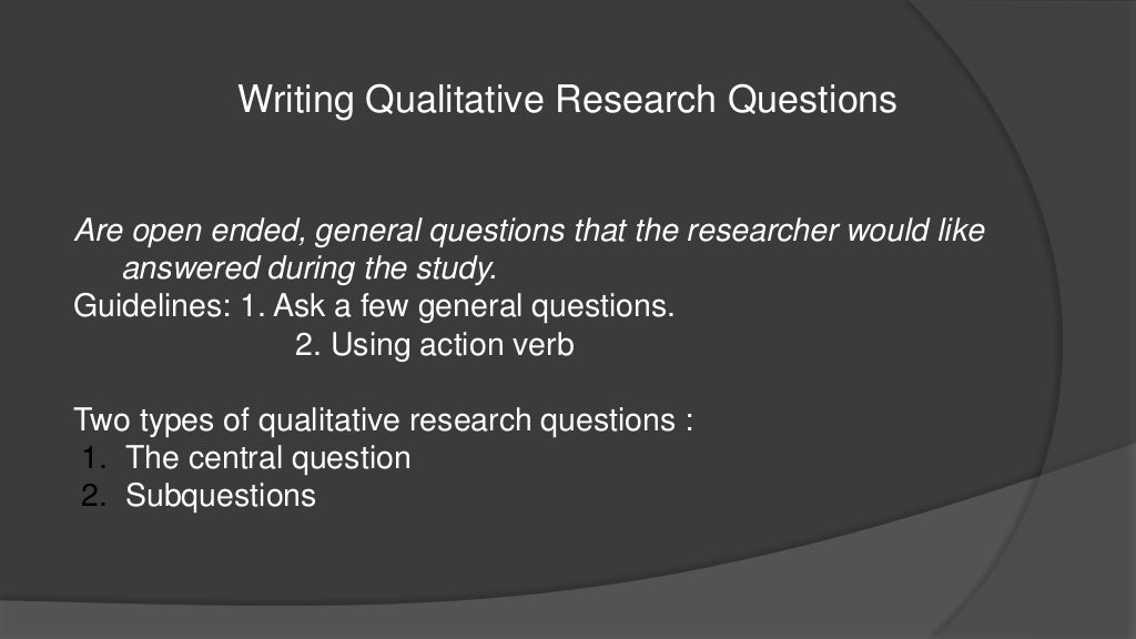 quantitative research chapter 4