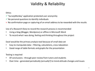 Quantitative data analysis - Attitudes Towards Research | PDF