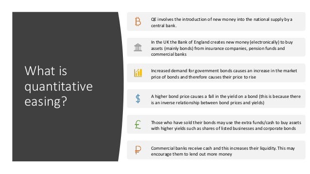 Quantitative Easing Advantages Disadvantages