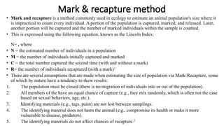 Quantitative Ecology: Measuring diversity & sampling techniques | PPTX