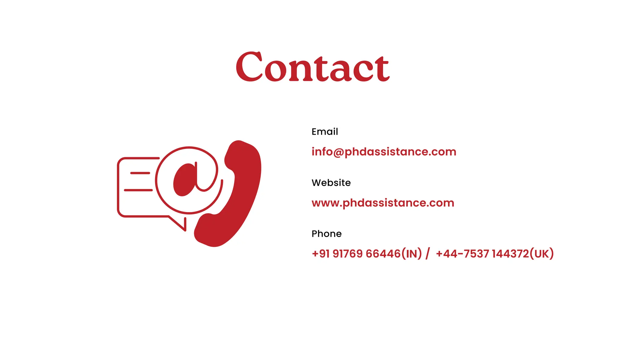 Contact
info@phdassistance.com
Email
Website
www.phdassistance.com
Phone
+91 91769 66446(IN) / +44-7537 144372(UK)
 