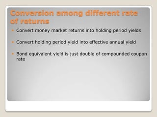  Subtract the initial investment, remainder is NPV.NPV (Decision Rule)If the NPV is positive, accept the project