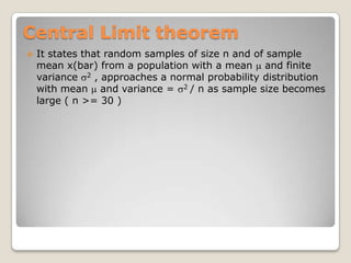 For k > 1, the proportion of observations within k standard deviations of the mean is at least (1 – 1/k^2)