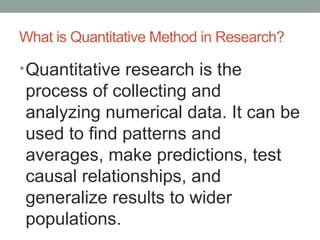 QUANTITATIVE METHODS (Inc. Modeling & Sim).pptx
