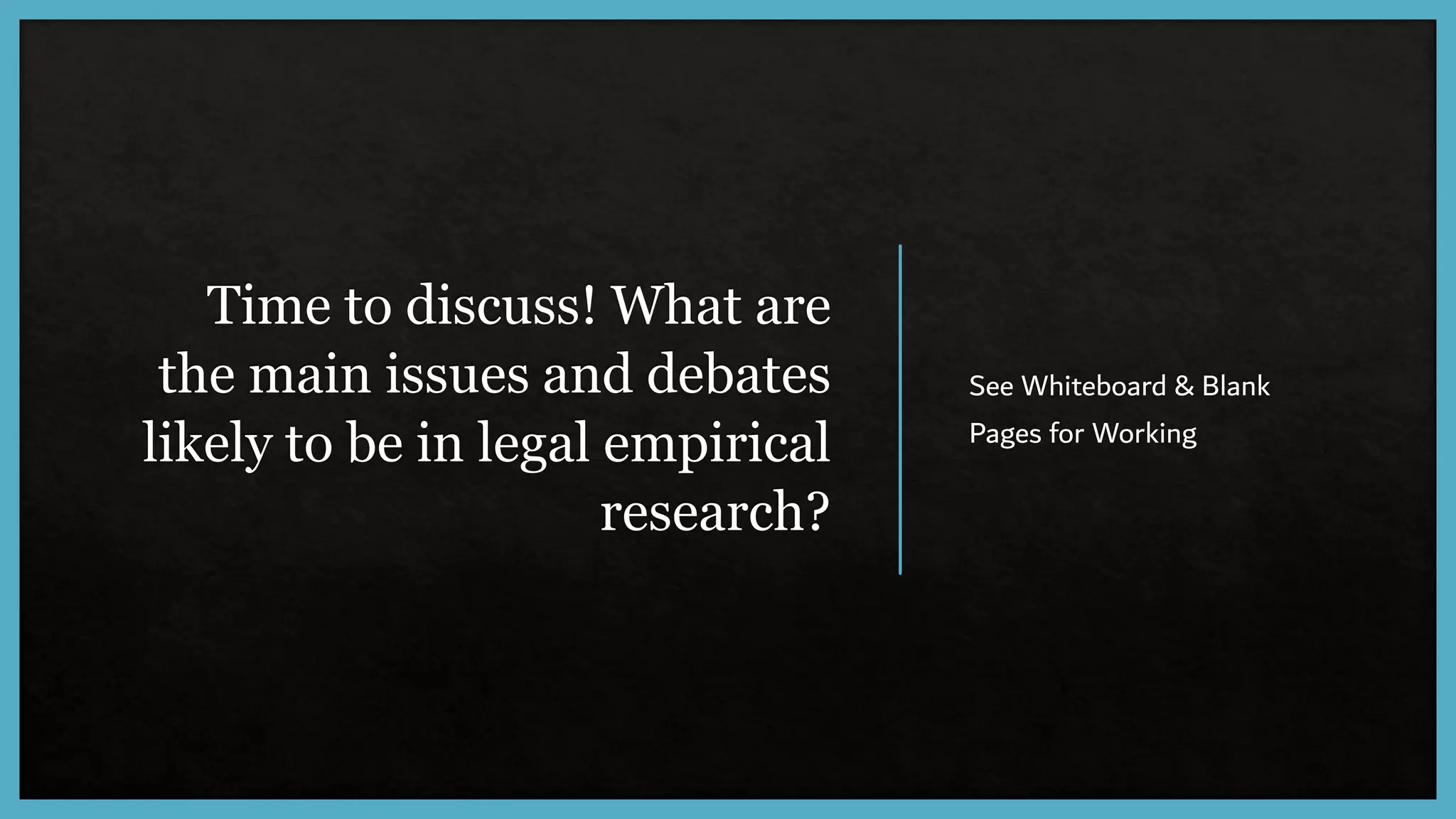 Quantitative Methods in Socio-Legal Studies: A Methodology Clinic Workbook - CSLS, University of Oxford