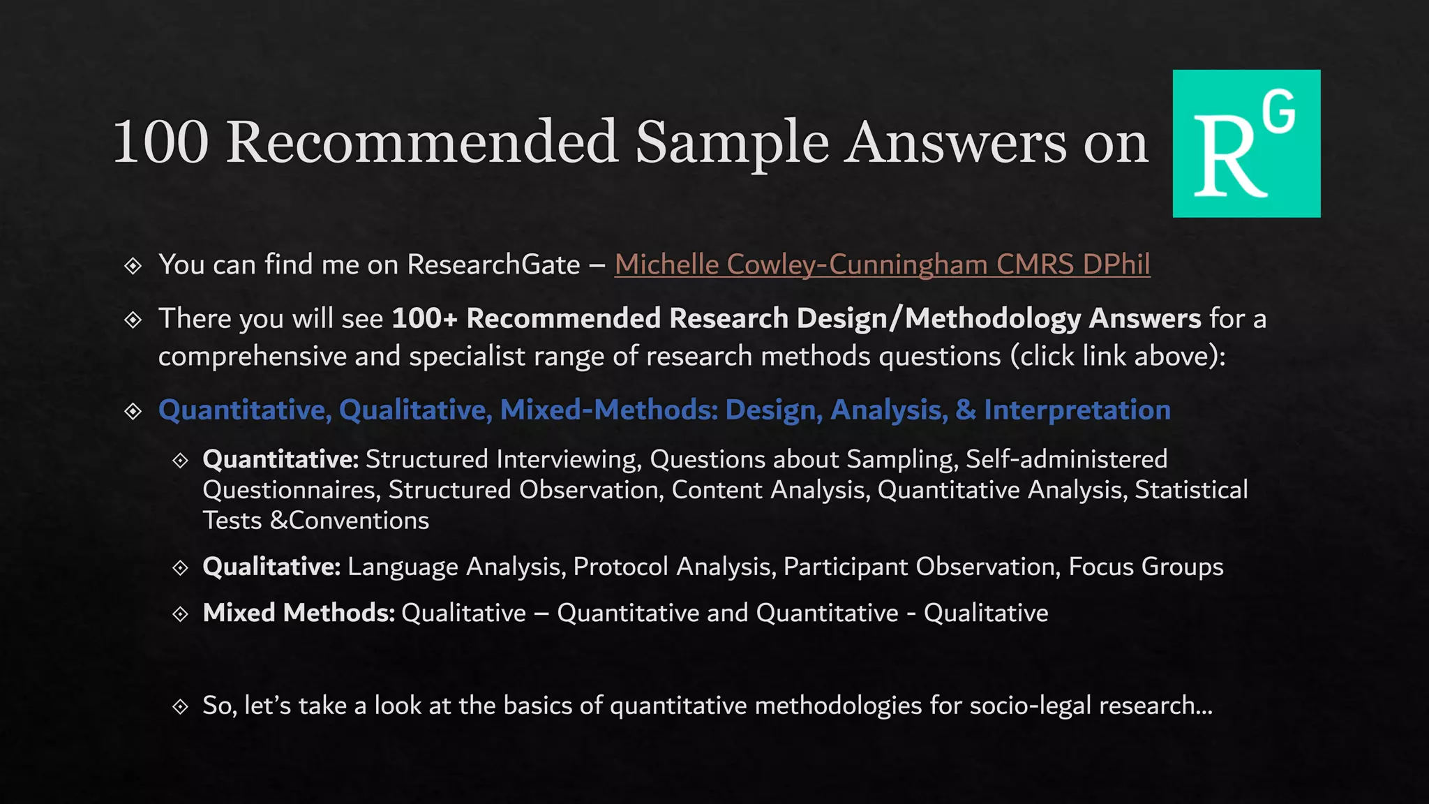 Quantitative Methods in Socio-Legal Studies: A Methodology Clinic Workbook - CSLS, University of Oxford