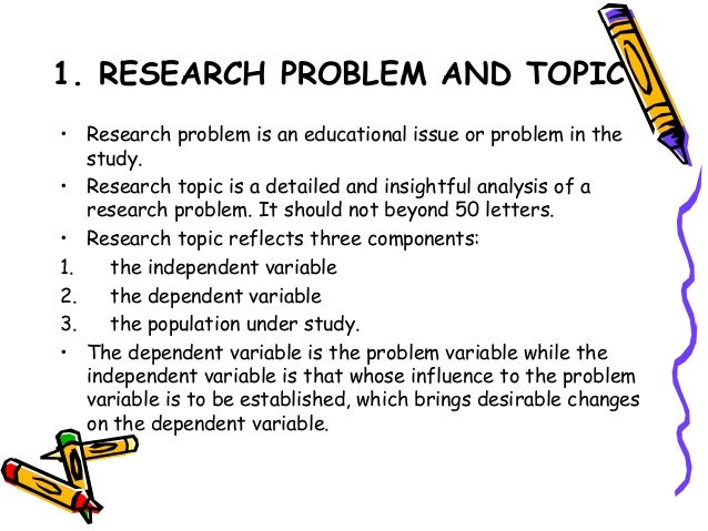 example of quantitative research problem in school