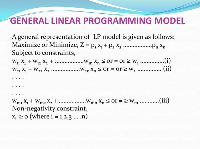Linear Programming | PPTX | Computing | Technology & Computing image.