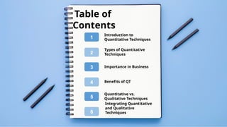 ROLE OF QUANTITATIVE TECHNIQUES IN BUSINESS DECISION MAKING visual data 3