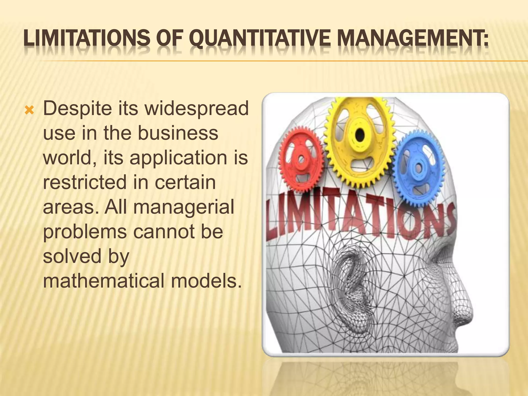 What Are The Branches Of Quantitative Management Quantitative theory of management.pptx