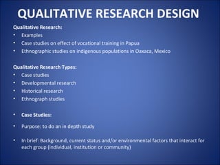 Research Environment Example Qualitative Quantitative vs qualitative_research | PPT