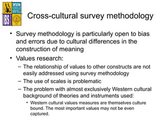 Quantitativ research  survey
