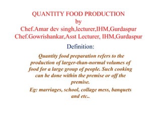 quantity food production.ppt