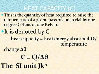 Quantity Of Heat