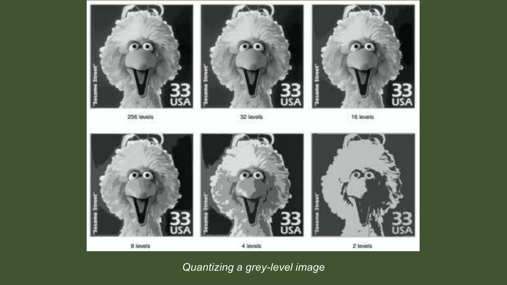 Quantizing a grey-level image
 