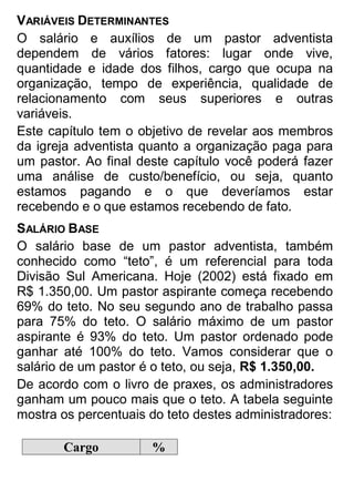 Sael Dias - Pastor Distrital - Associação Brasil Central da Igreja