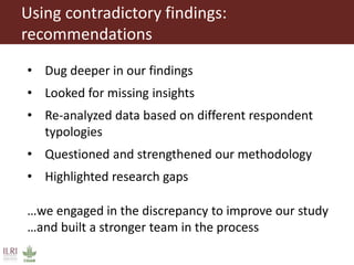 Quantitative and qualitative tools: Friends or foes?