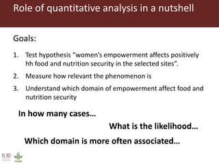 Quantitative and qualitative tools: Friends or foes?