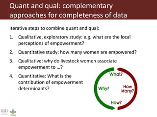 Quantitative and qualitative tools: Friends or foes?