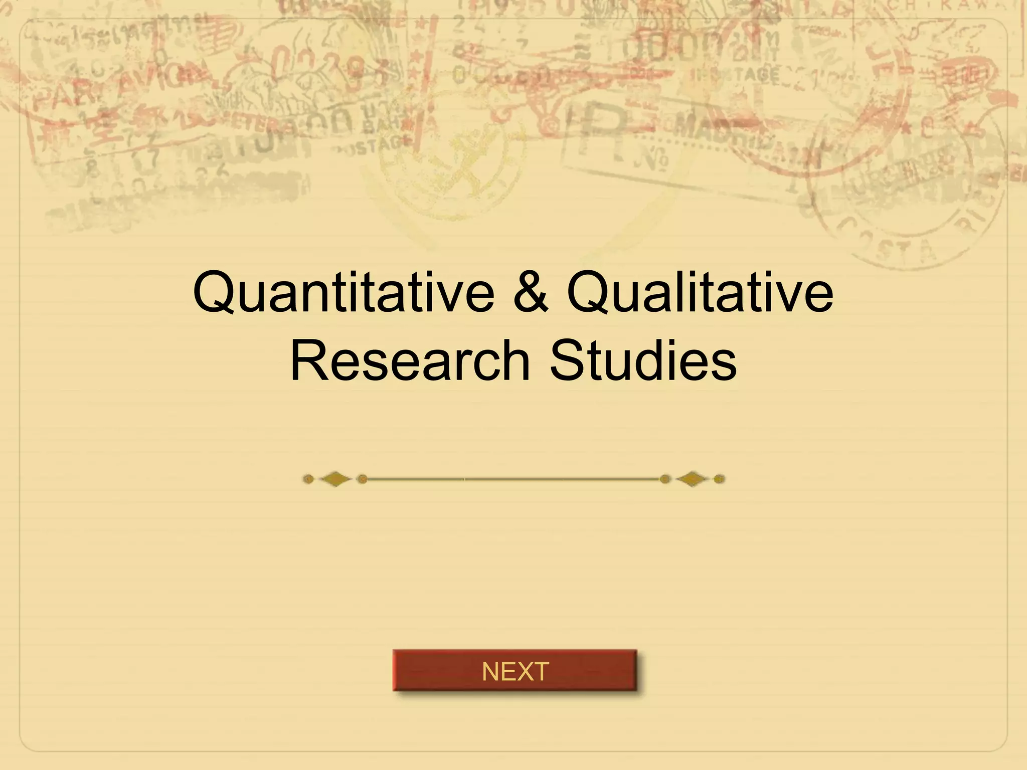 Quant qual research(1) | PPTX