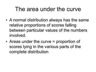 the mean of all the scores