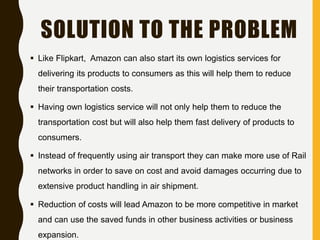 Amazon Strategy In India Pptx