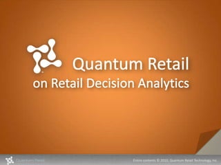 Quantum Retailon Retail Decision Analytics 1 