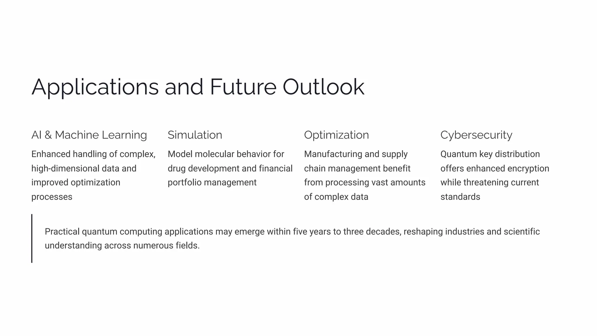 Quantum Computing - The Future of Information Processing | PDF