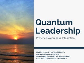 Quantum Leadership 