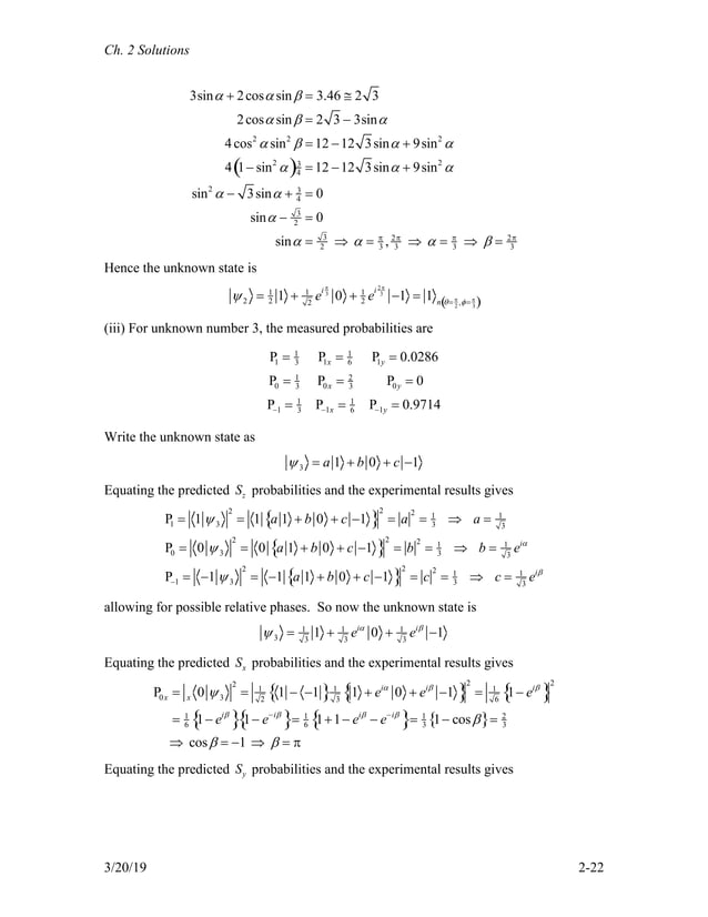 Quantum Mechanics A Paradigms Approach 1st Edition McIntyre Solutions