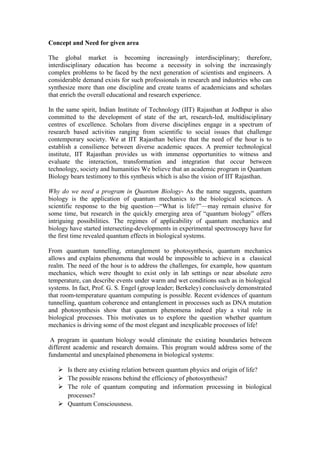 Quantum biology | PDF