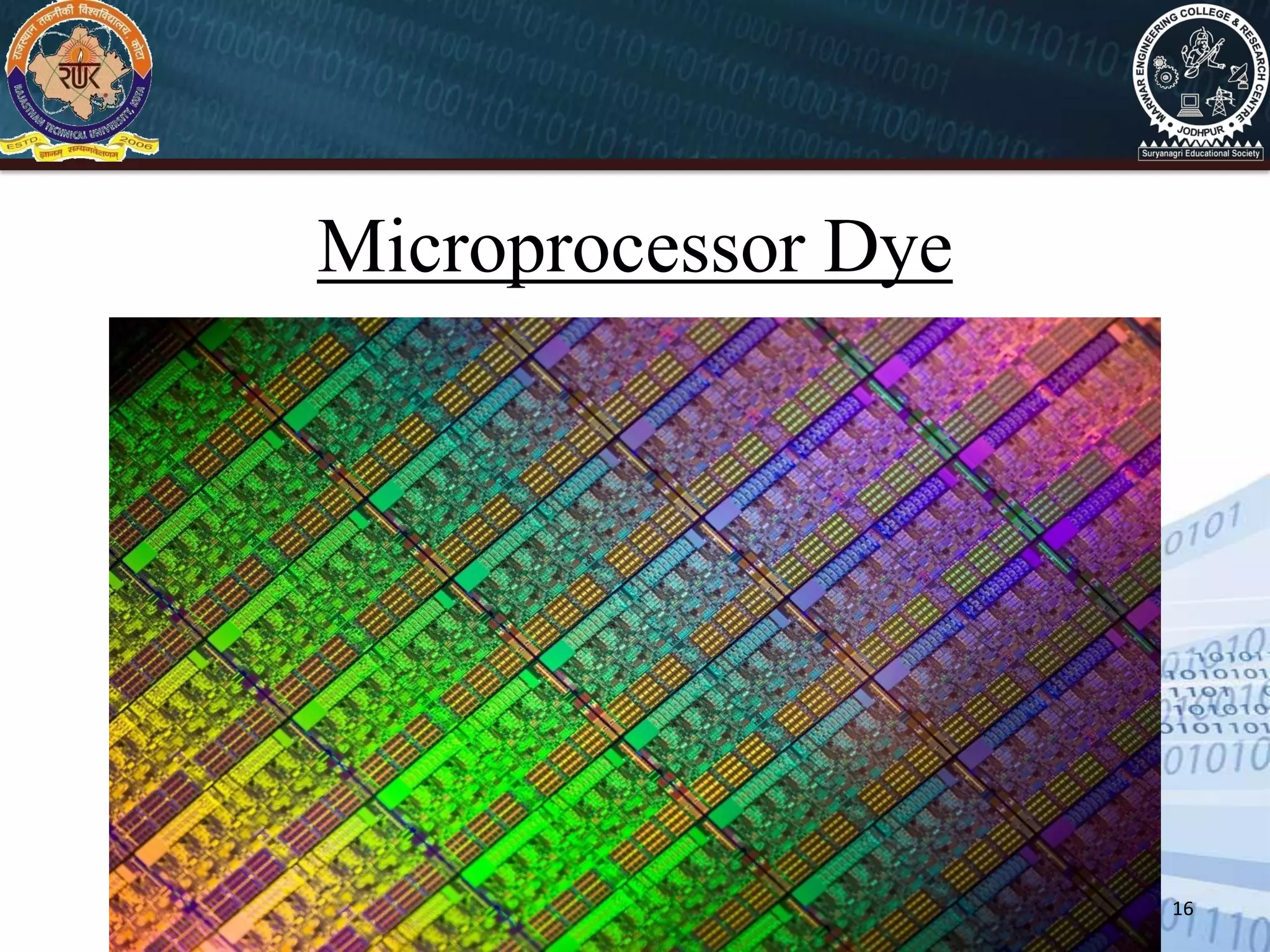 16
Microprocessor Dye
 