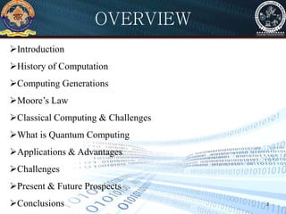 Quantum computation - Introduction | PDF