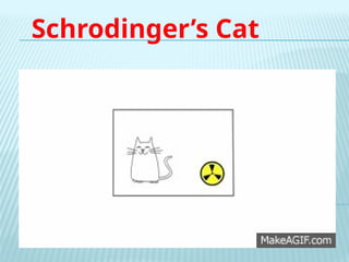 Schrodinger’s Cat
 