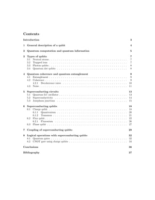Quantum computation with superconductors | PDF