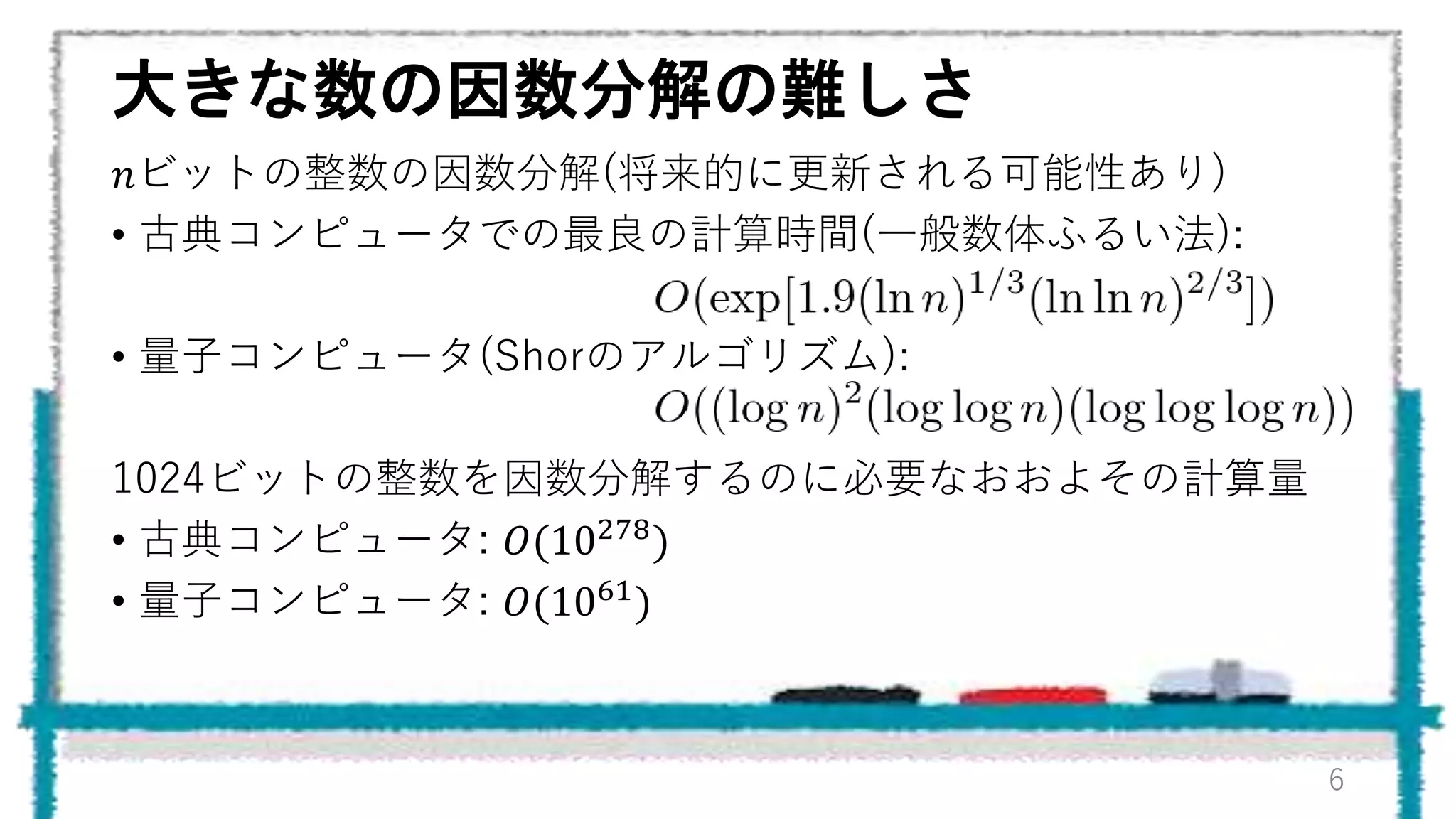 数学好きから見た量子コンピュータ～57を因数分解した話～ | PPTX