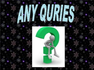 ANY QURIES