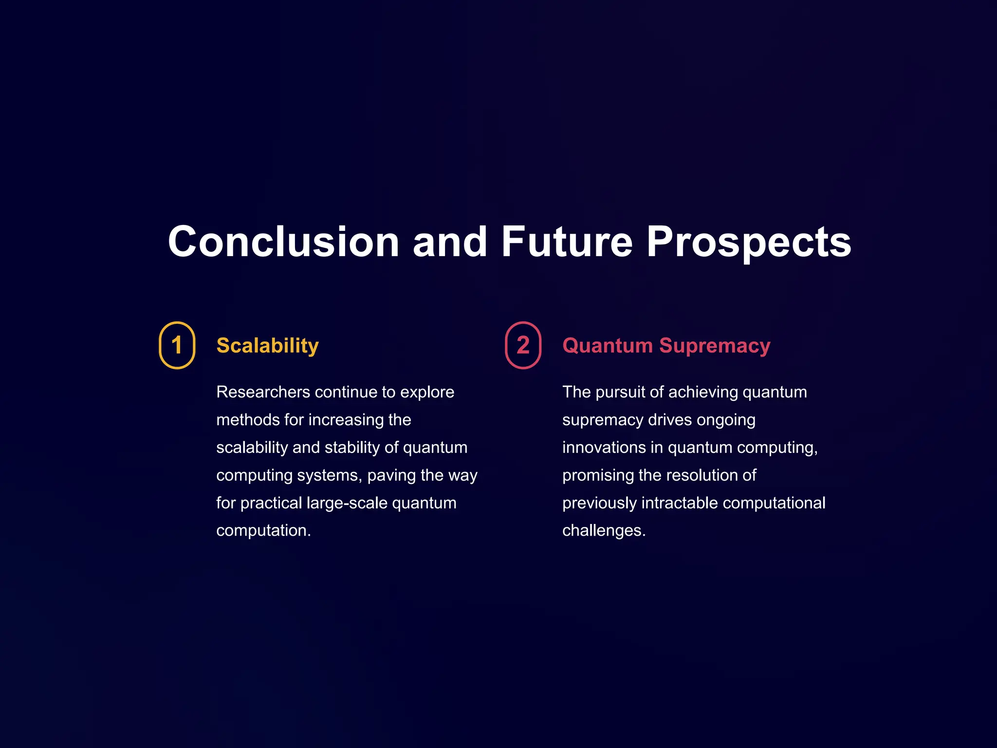 Quantum computers and how it works and applications and future ...