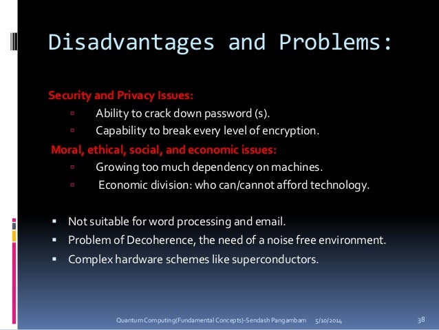 Quantum Computing - Basic Concepts