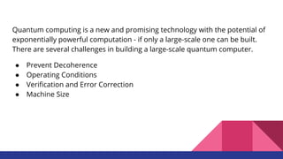 Quantum Computing | PDF