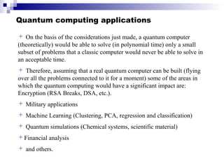 Quantum computing | PPT