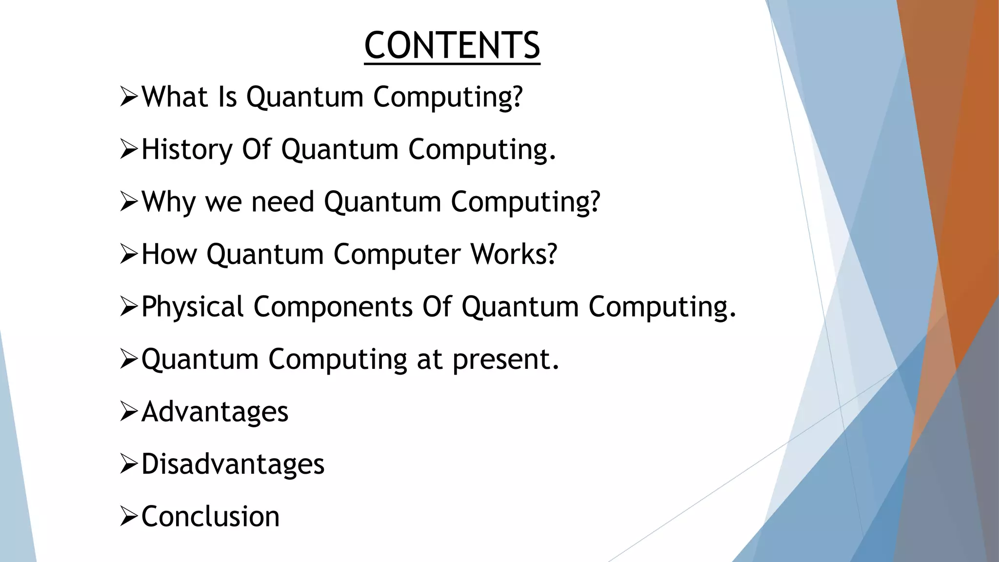 Quantum computing | PPT