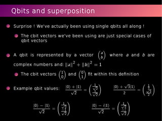 Quantum computing for CS students: the unitary circuit model | PDF